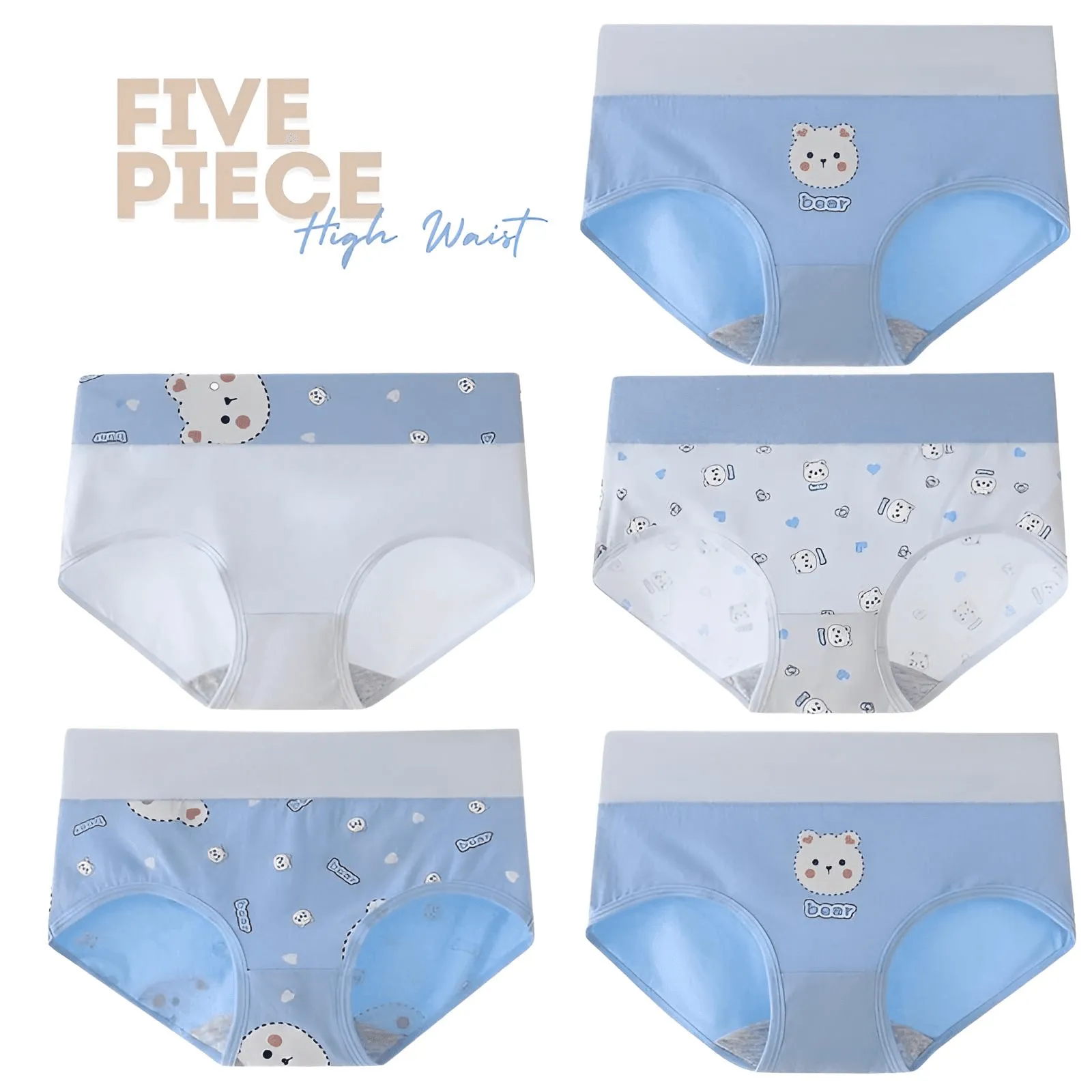 Women's Cotton Briefs - Five Pack!