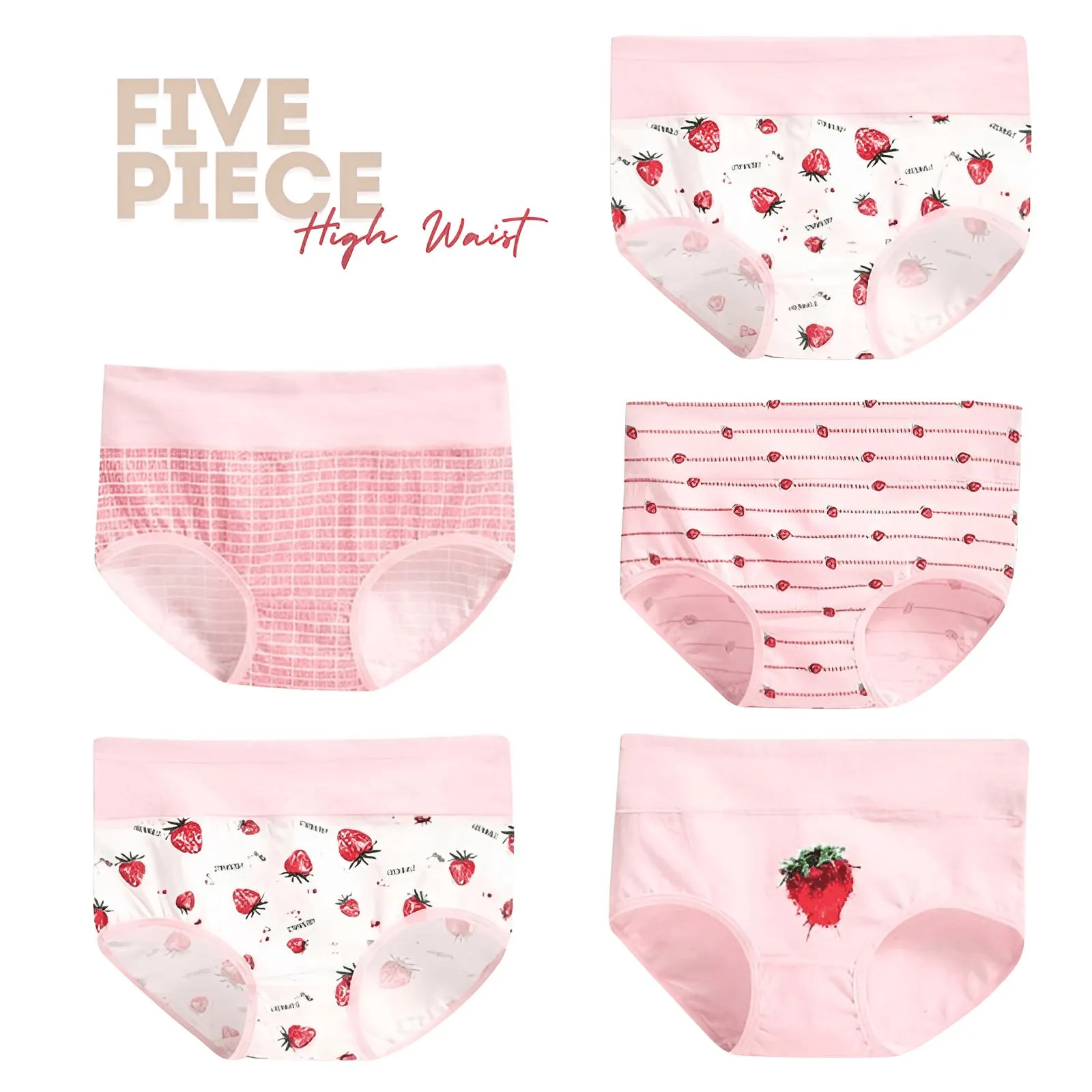 Women's Cotton Briefs - Five Pack!