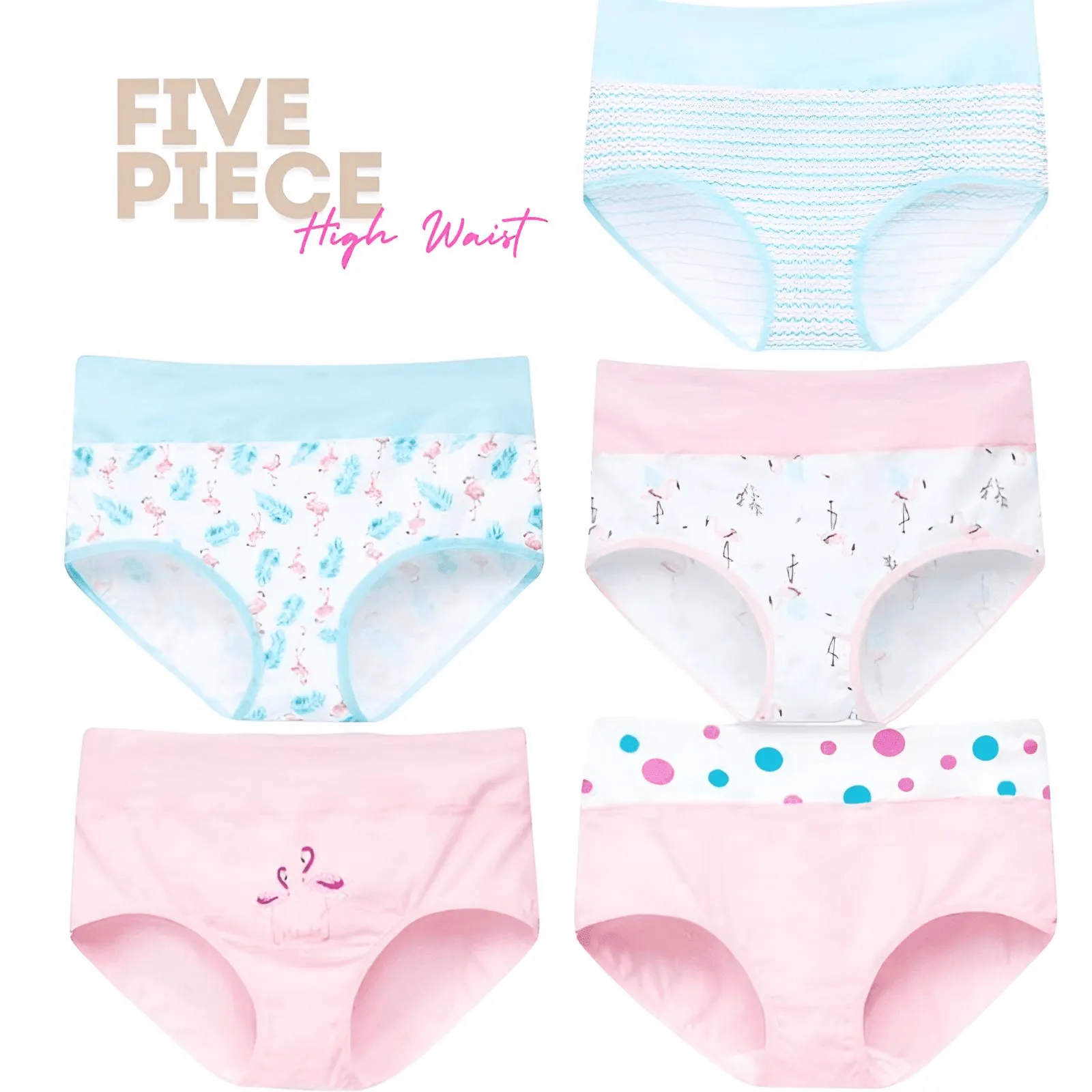 Women's Cotton Briefs - Five Pack!