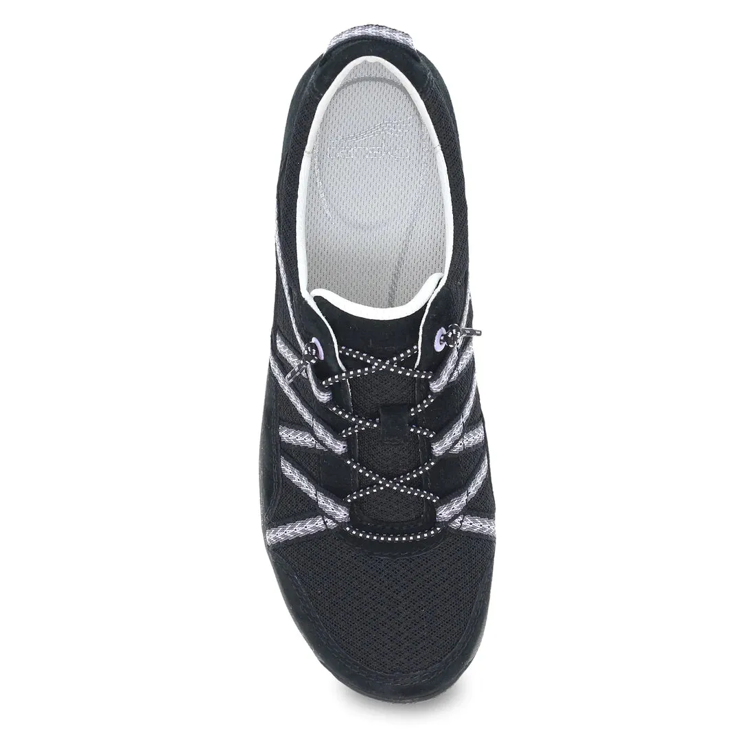 Women's Dansko Harlyn Color: Black Suede Sneaker