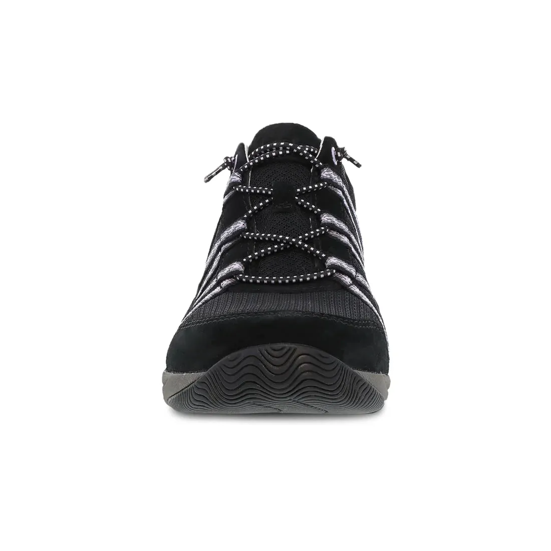 Women's Dansko Harlyn Color: Black Suede Sneaker