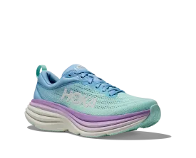 Women's Hoka Bondi 8 Color: Airy Blue / Sunlit Ocean