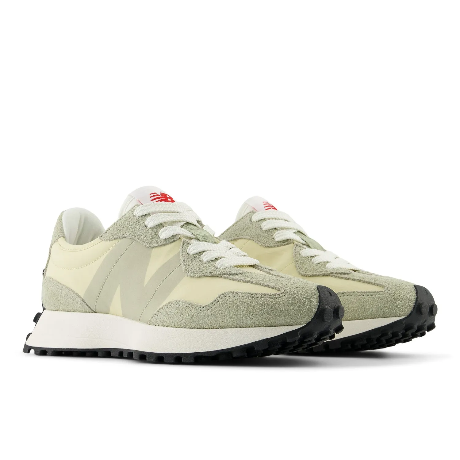 Women's New Balance 327 Color: Olivine Pale Moss