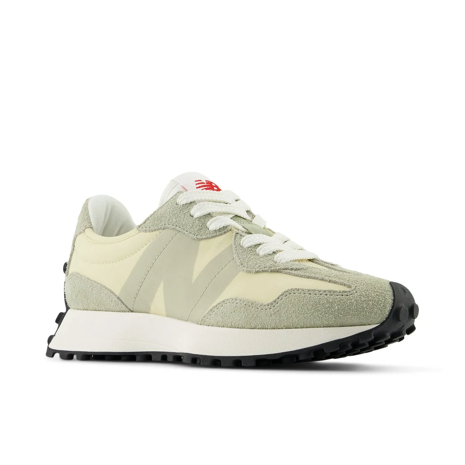 Women's New Balance 327 Color: Olivine Pale Moss