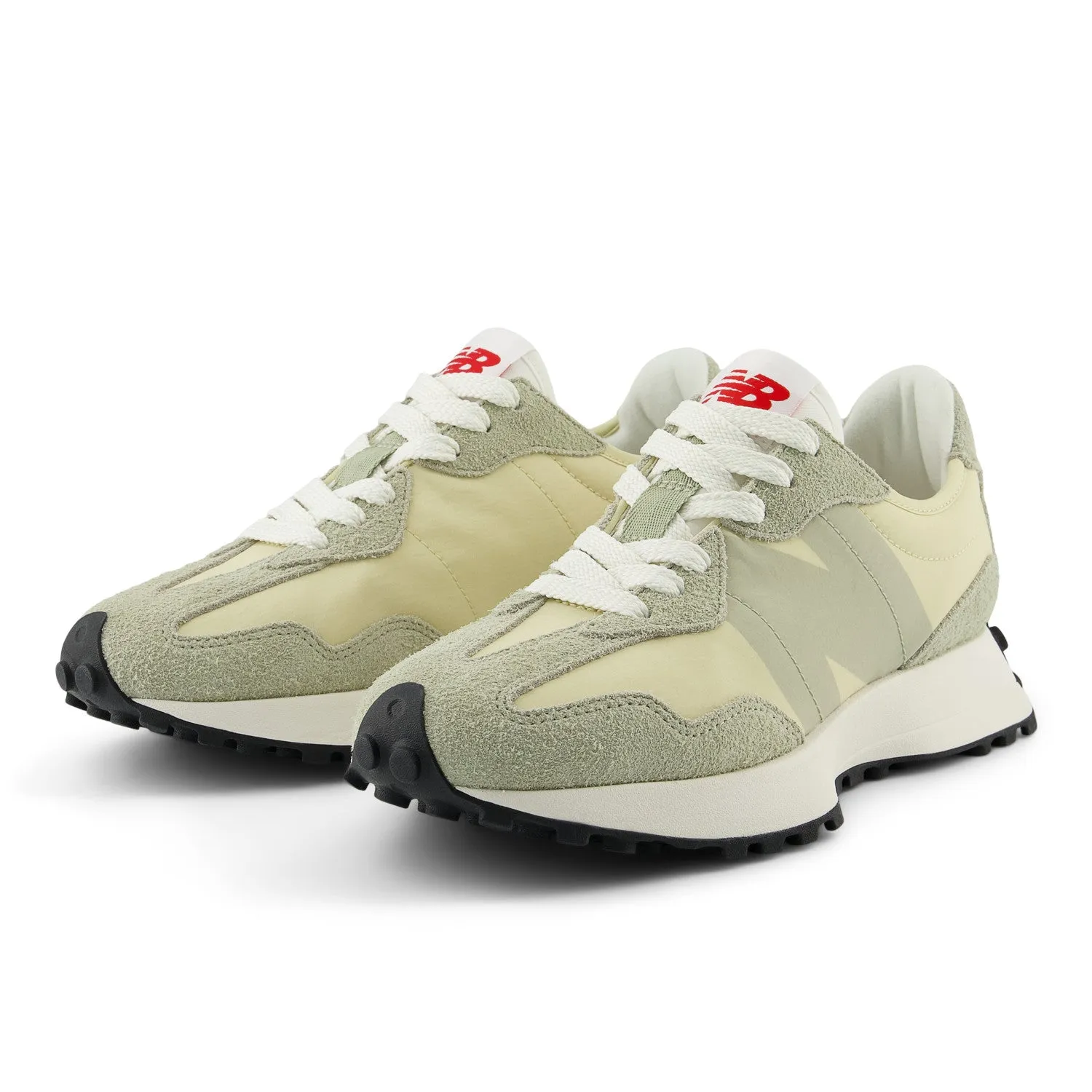 Women's New Balance 327 Color: Olivine Pale Moss