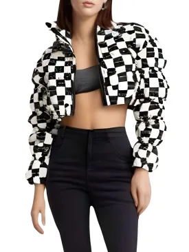 Women's Puff Sleeve Short Fashion Jackets